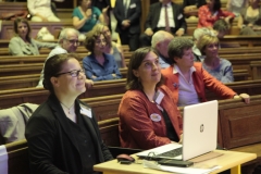 Stavroula Keffalonitis et Anne Sinha, membres du comité d'organisation des EGA 2018